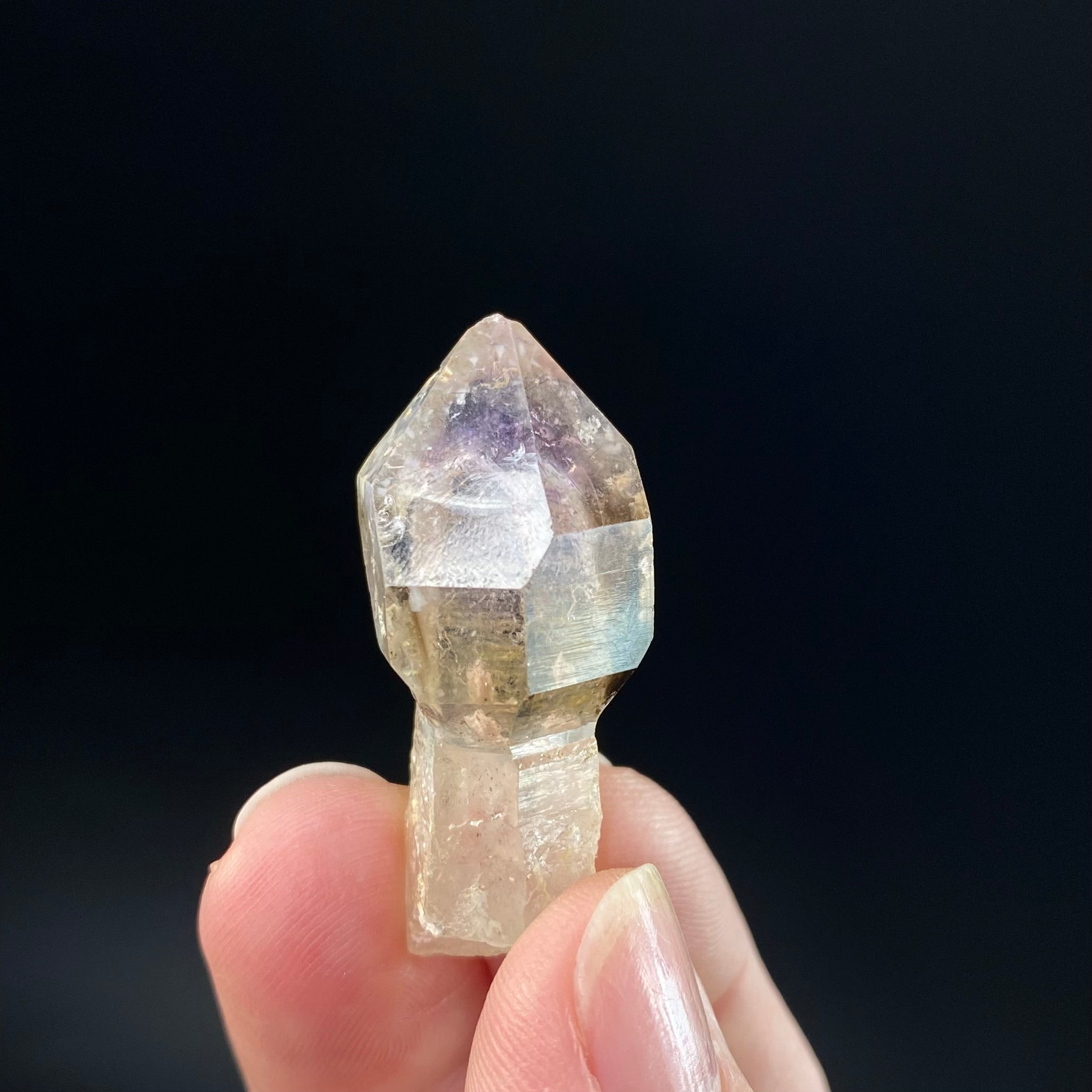 Smoky Amethyst Scepter Crystal from Mexico