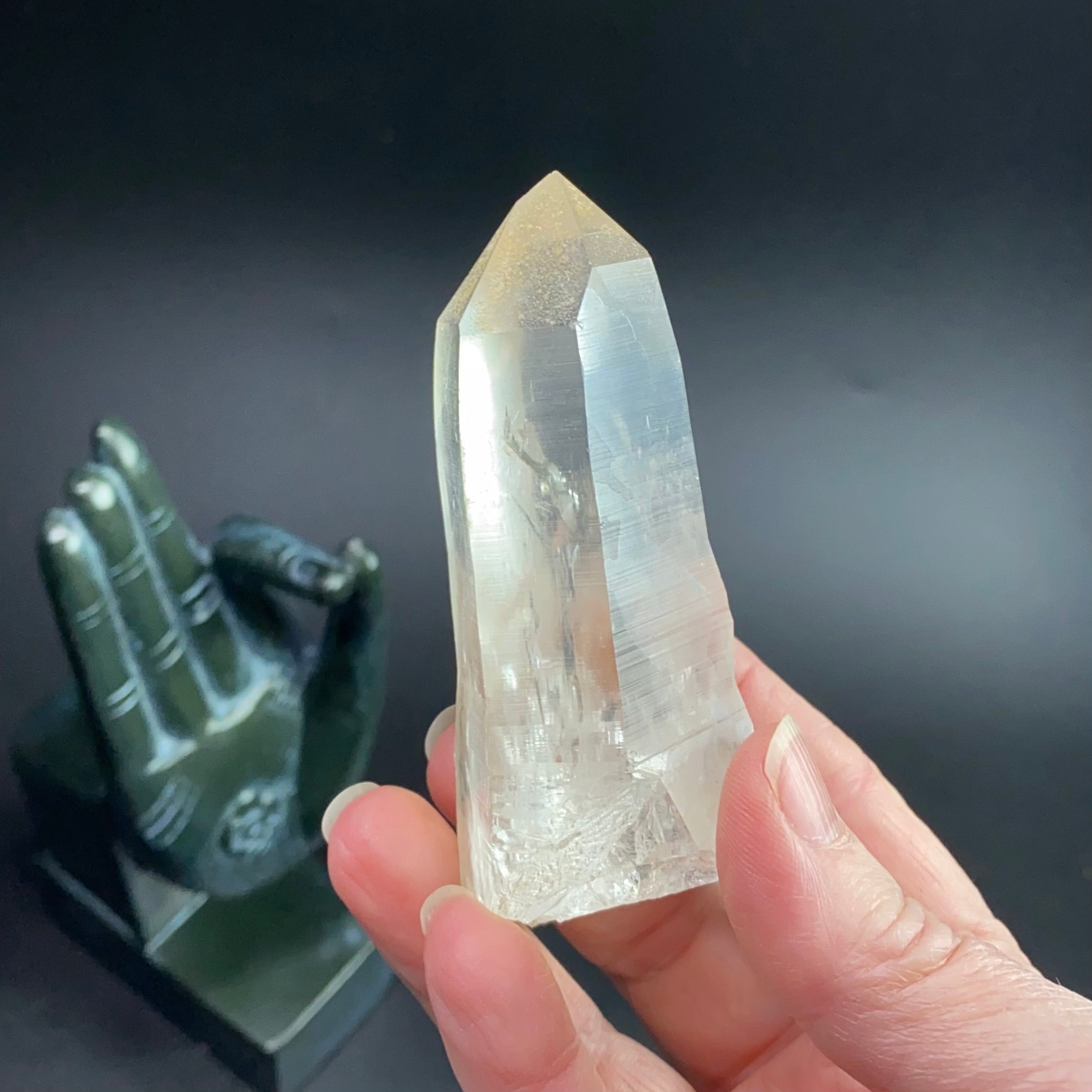 Clear Quartz Crystal from Minas Gerais, Brazil