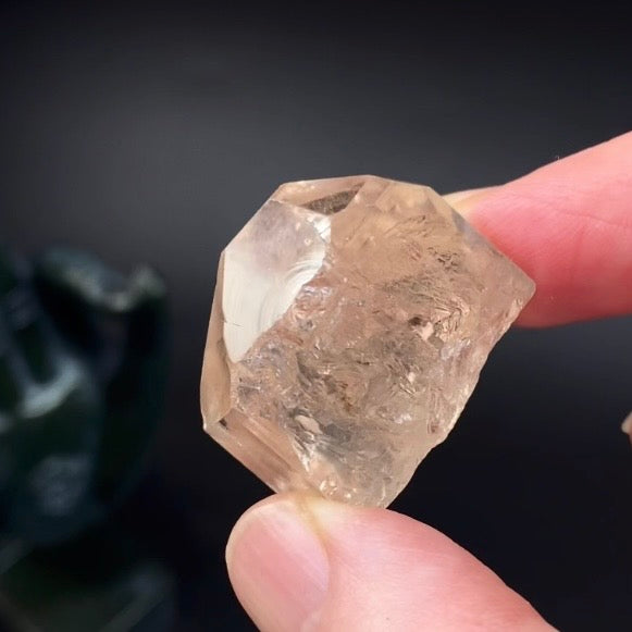 Champagne Topaz Crystal with Complete Termination