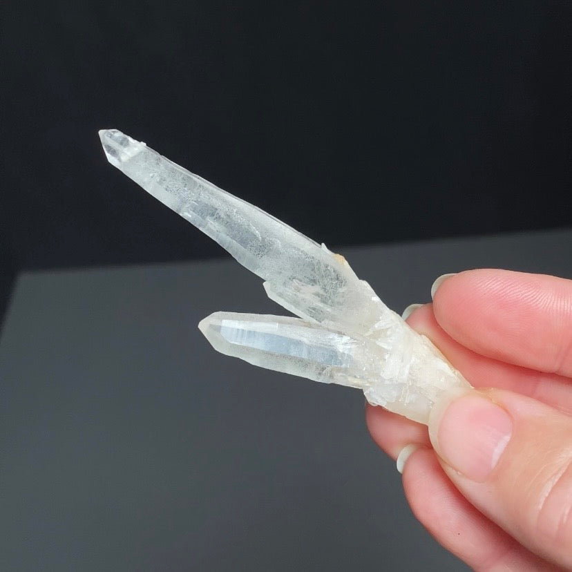 V Shaped Twin Quartz Crystal Cluster