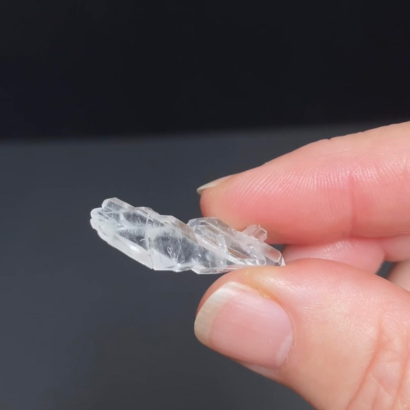 Miniature Faden Quartz Crystal Lot 10 Grams