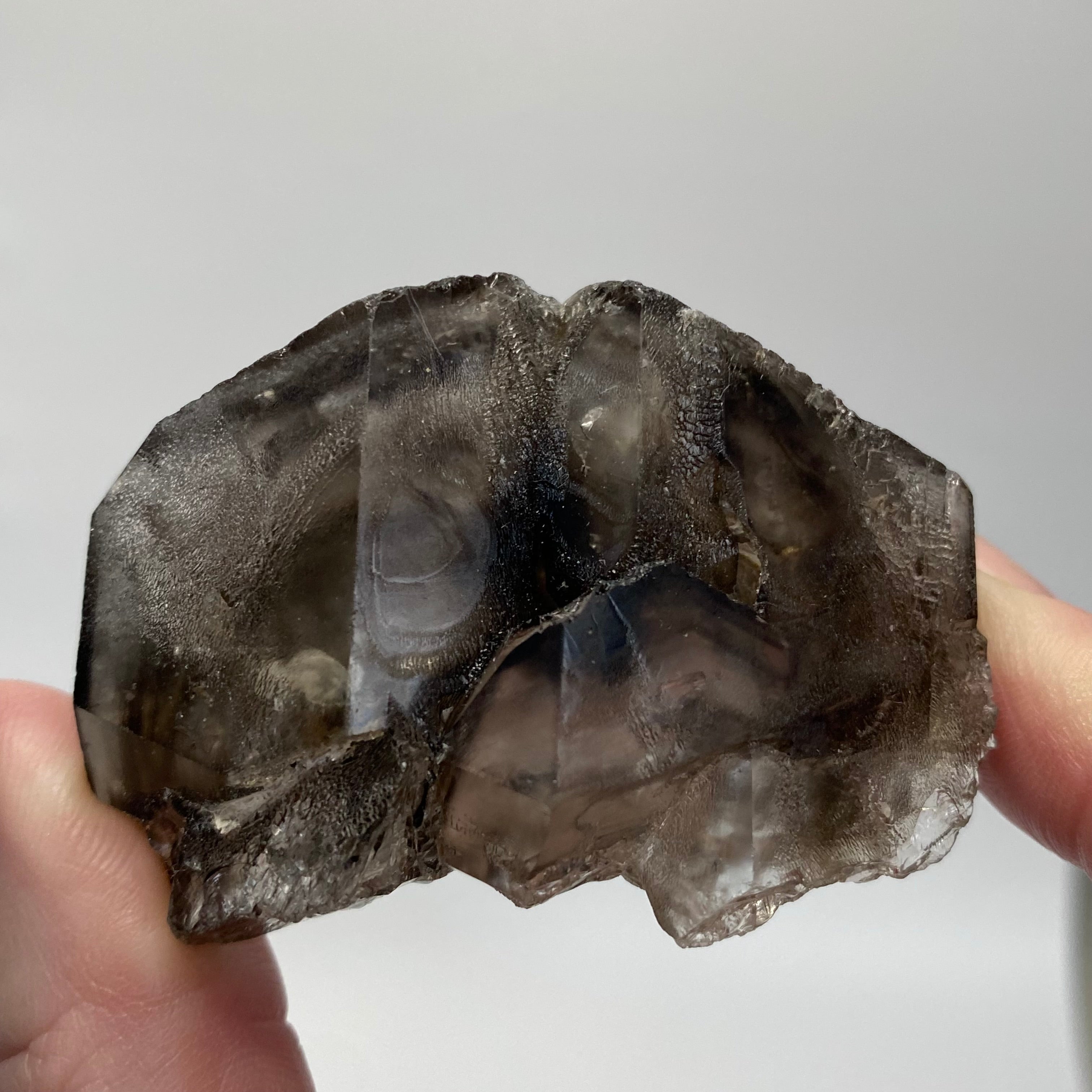 Smoky Elestial Quartz from Minas Gerais, Brazil