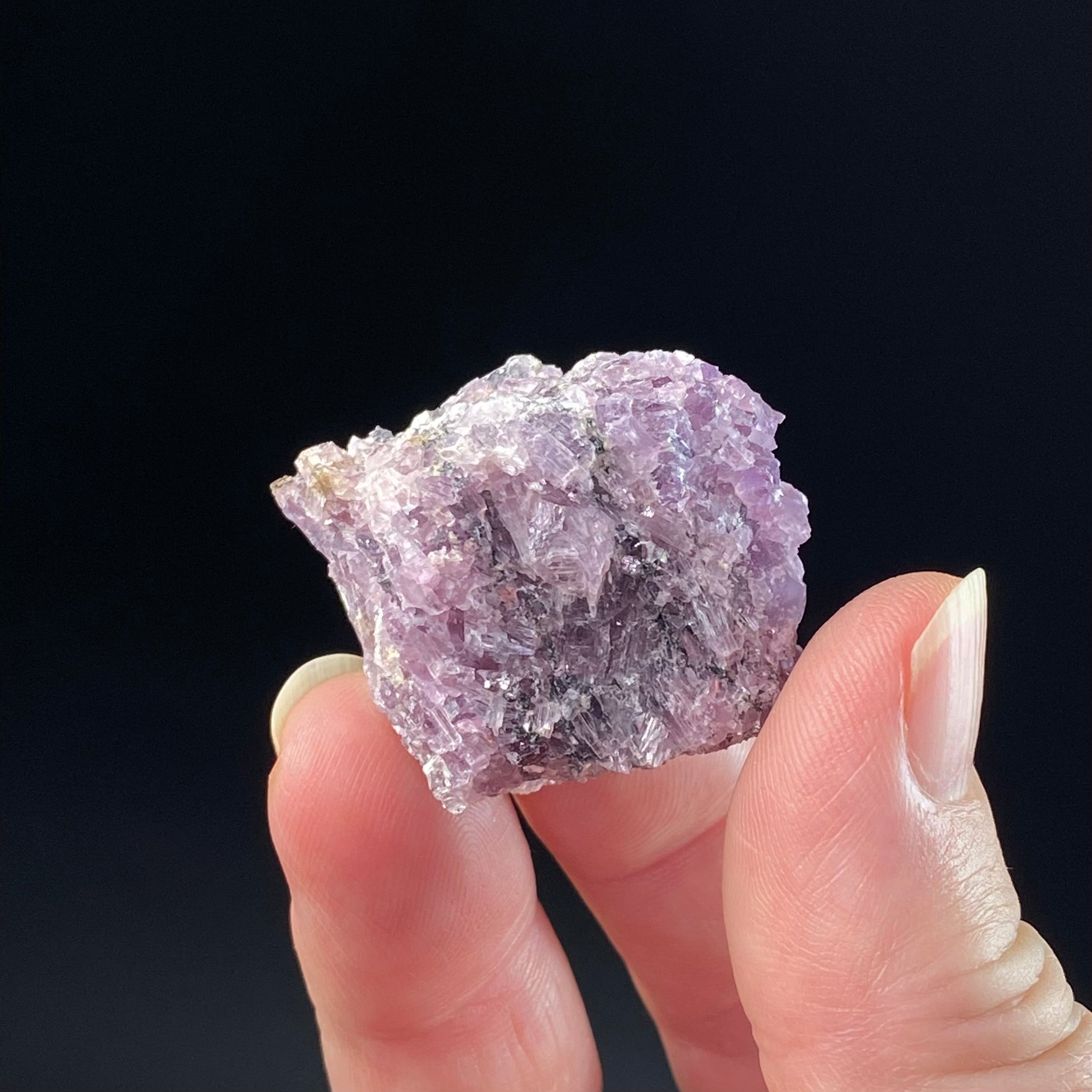 Lavender Color Tremolite var Hexagonite Specimen from Balmat, NY