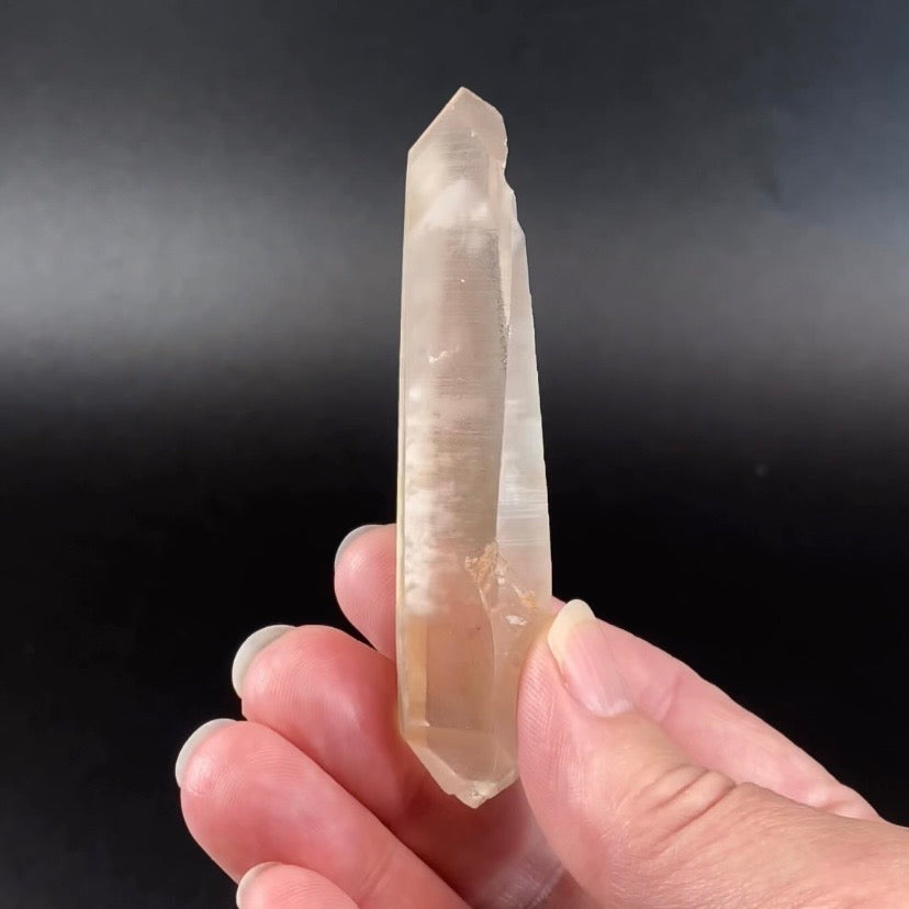 Double Terminated Quartz Crystal with Phantom Inside, Corinto, Minas Gerais, Brazil
