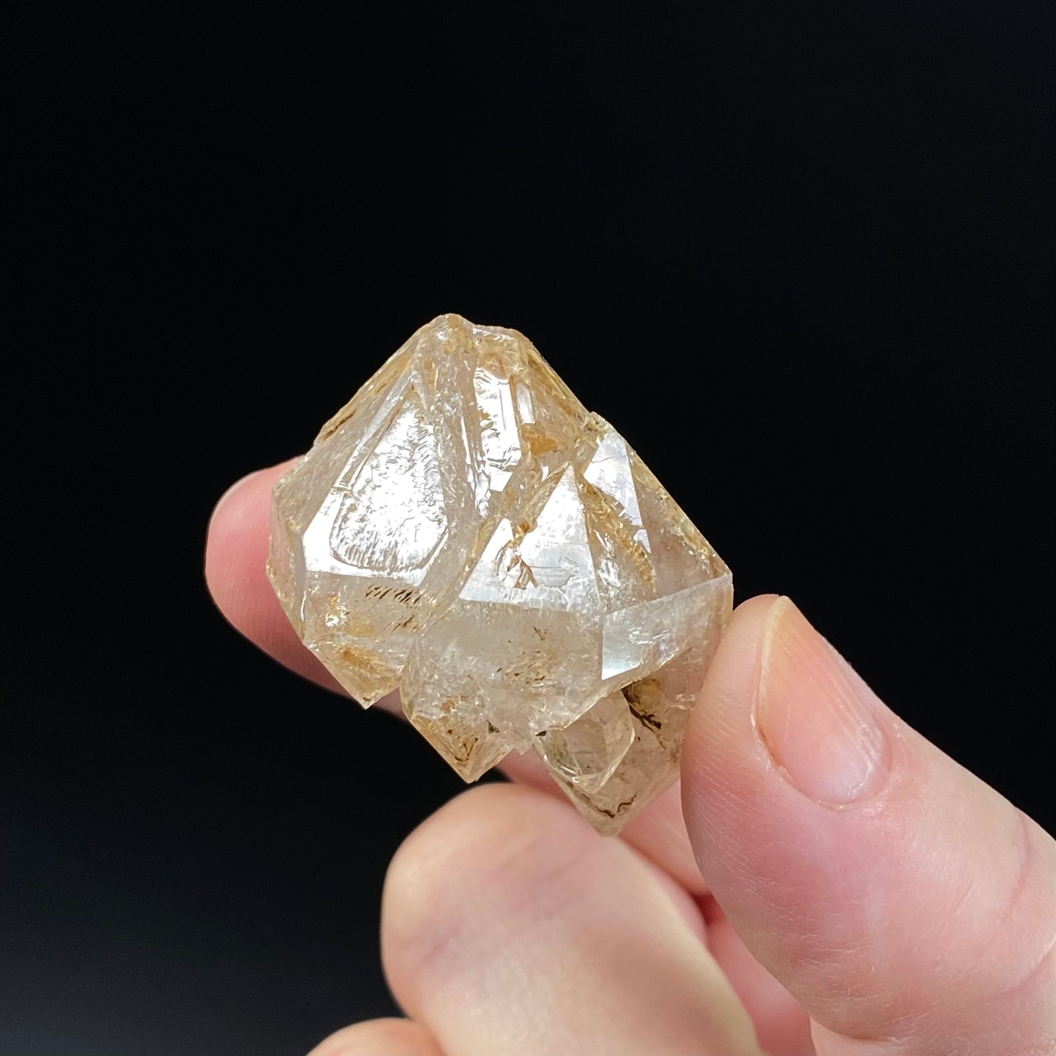 Elestial Fenster Quartz Crystal with Multiple Terminations