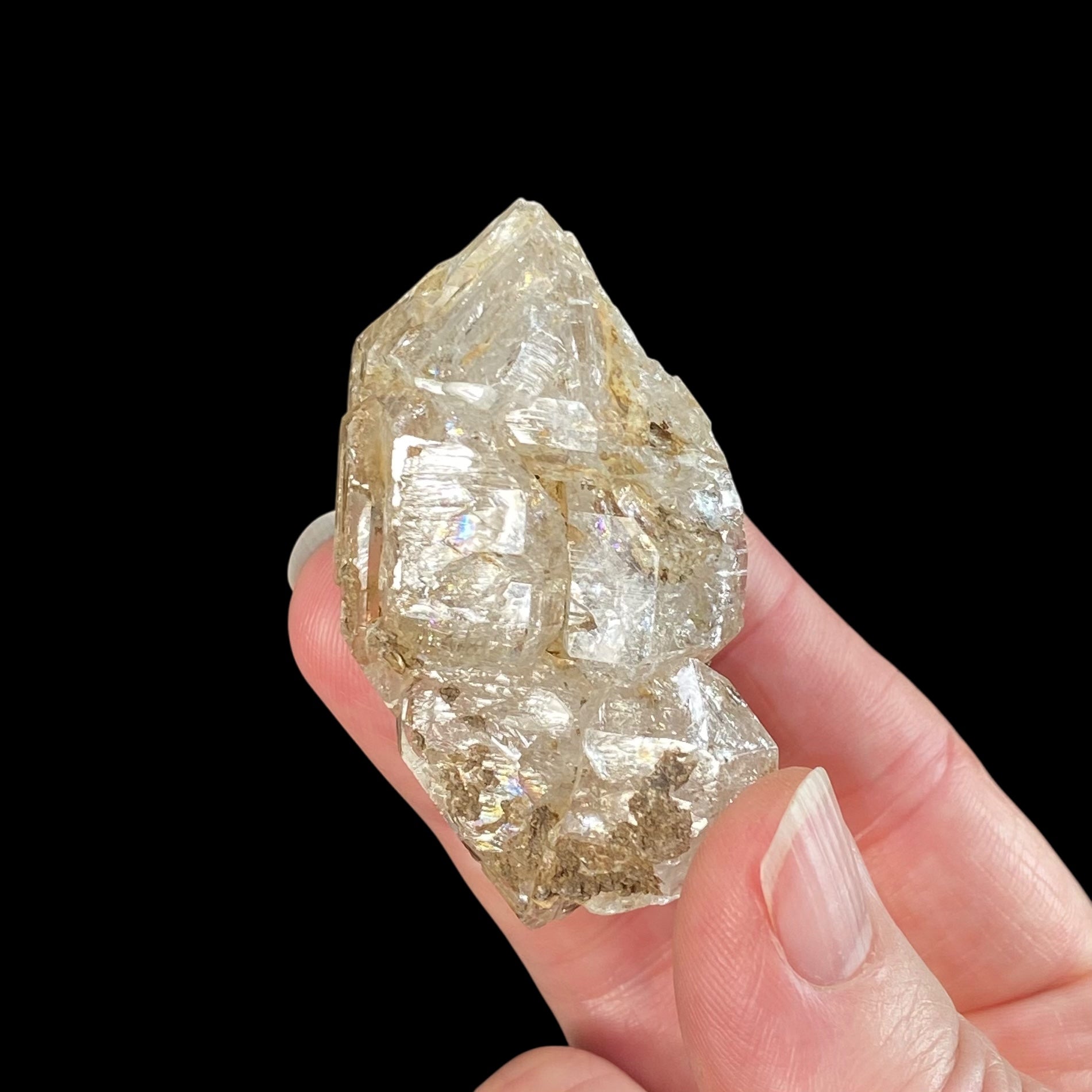 Double Terminated Fenster Quartz Crystal