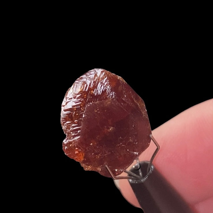 Natural Etched Garnet Crystal, Shigar Valley, Pakistan