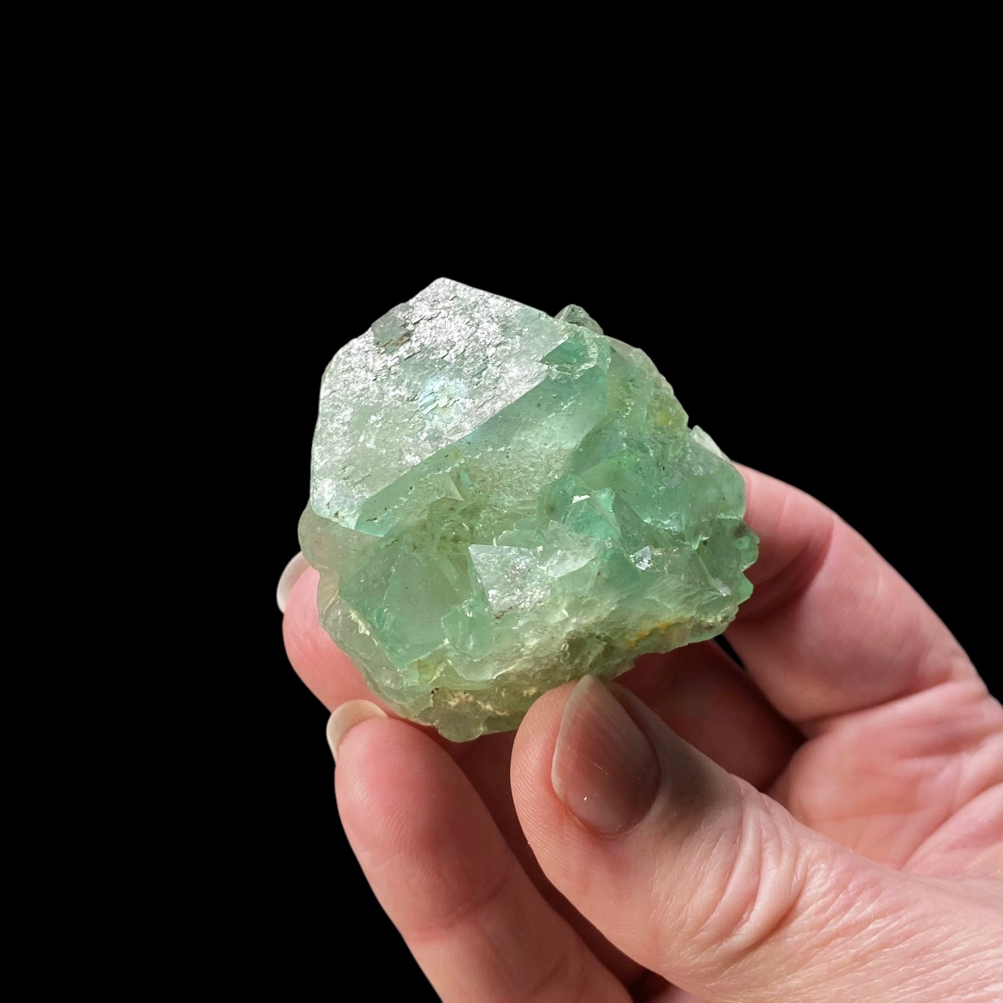 Green Fluorite Crystal from South Africa