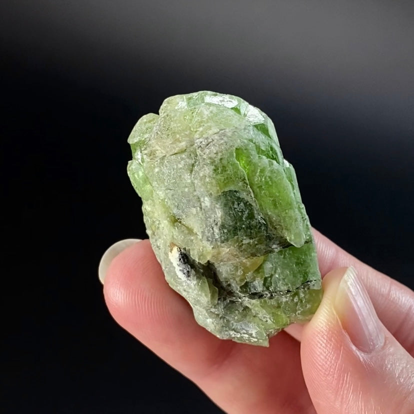 Terminated Peridot Crystal from Pakistan