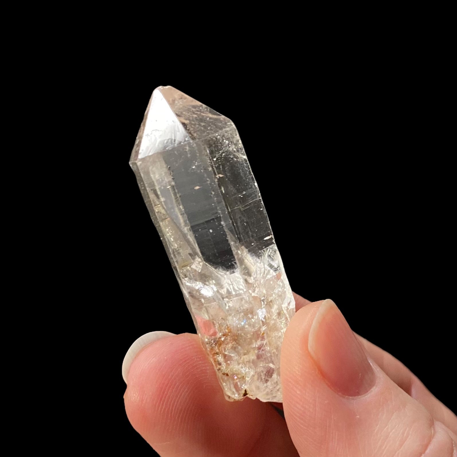 Generator Quartz Crystal Lot of 2 Pieces from Shigar Valley, Gilgit Baltistan, Pakistan