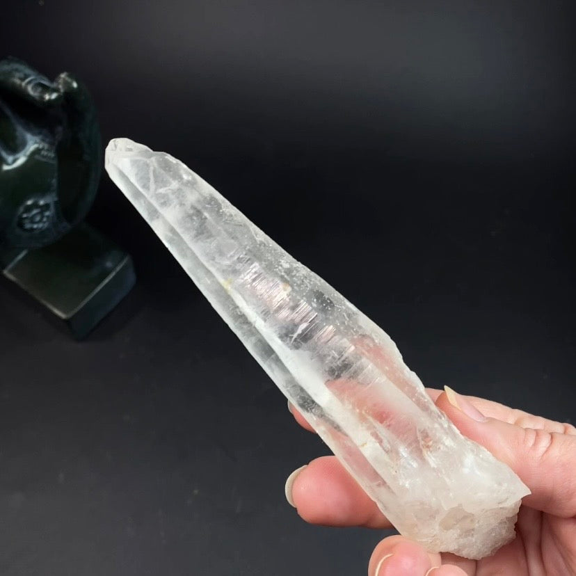 Tapered Tessin Habit Quartz Crystal, Minas Gerais, Brazil