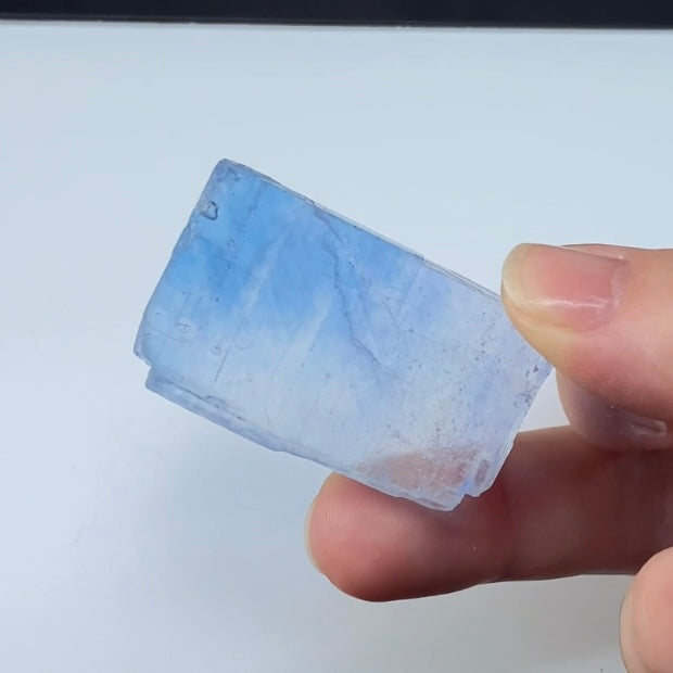 Blue Halite Crystal Specimen from Turkey