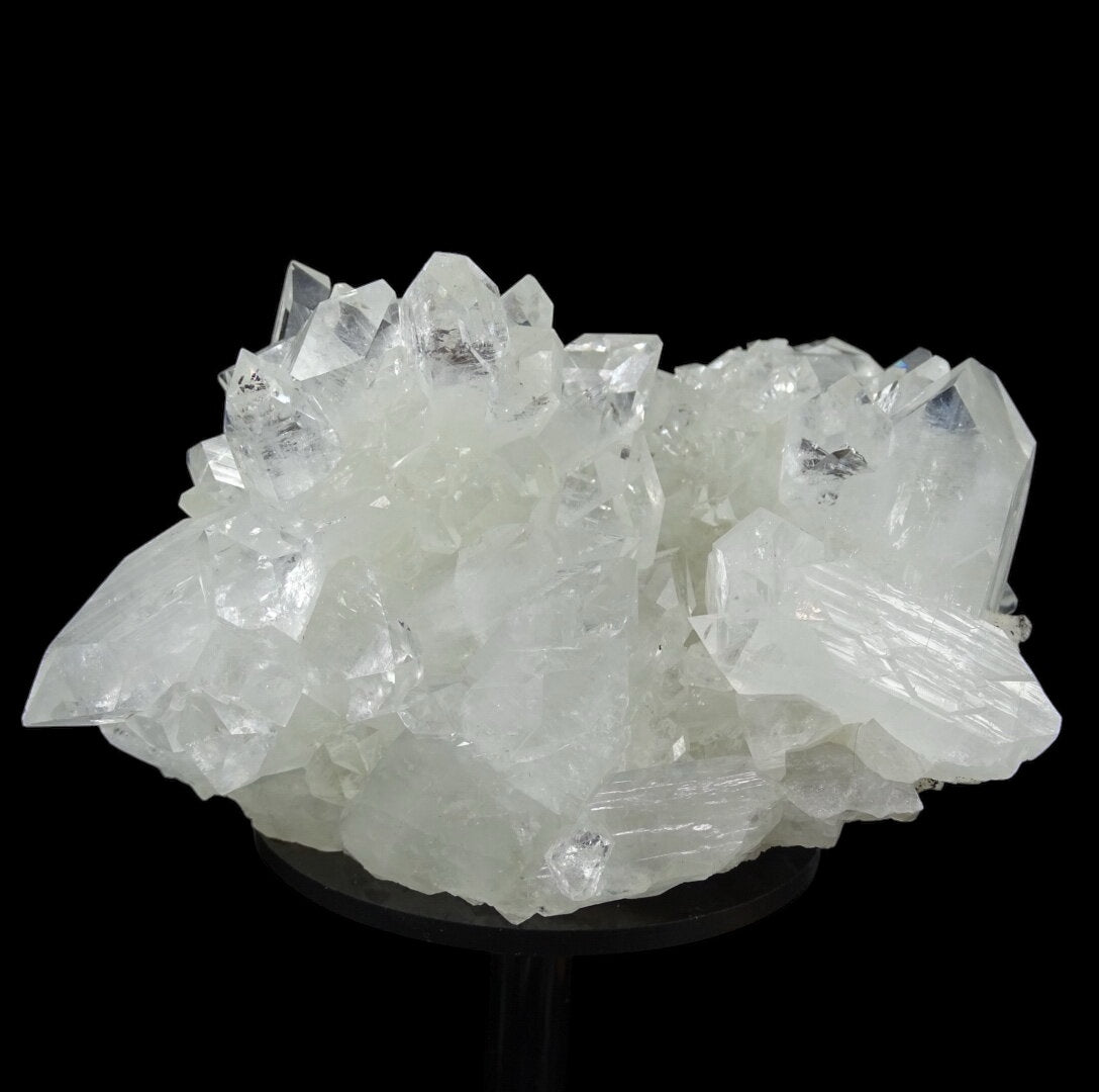 Clear Apophyllite Crystal Cluster