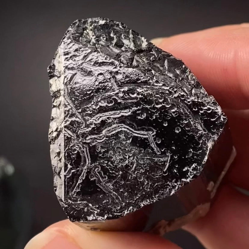 Unique Terminated Black Tourmaline Schorl Crystal from Shigar Valley, Pakistan - Natural Crystals