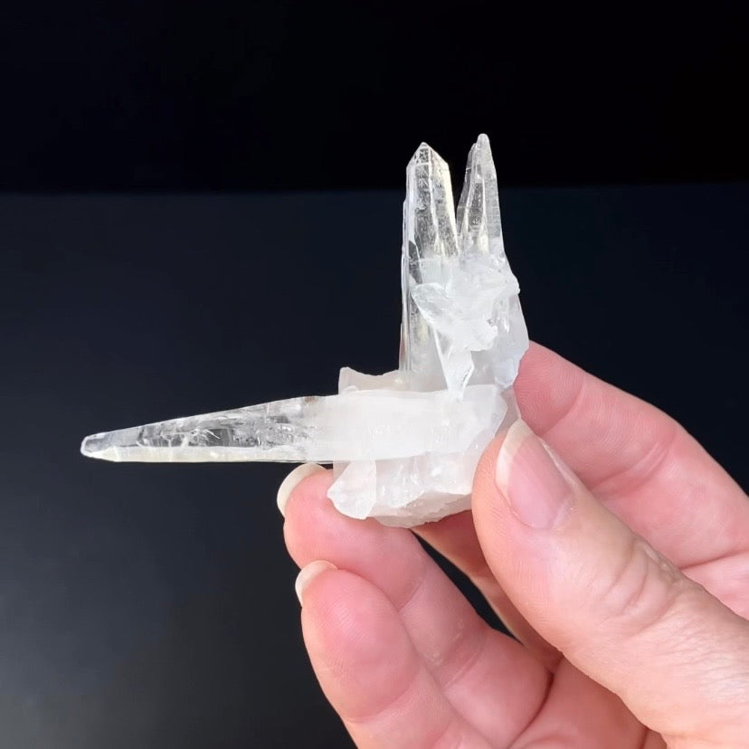 Clear Quartz Crystal Cluster from Minas Gerais, Brazil