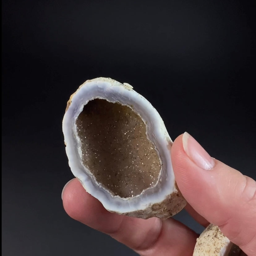 Complete Quartz and Agate Geode from Brazil