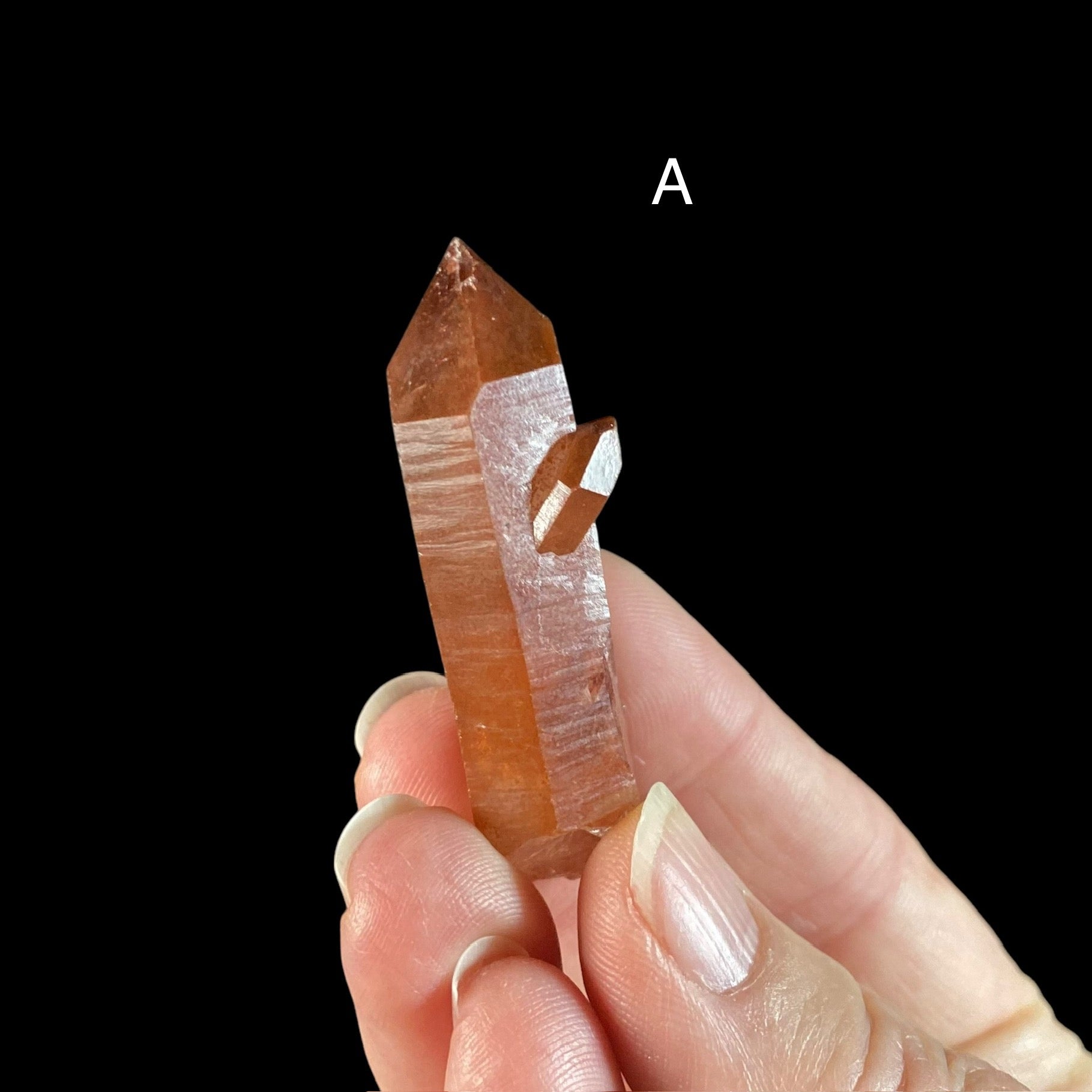 Red Quartz Crystal Specimens from Tourash, Morocco