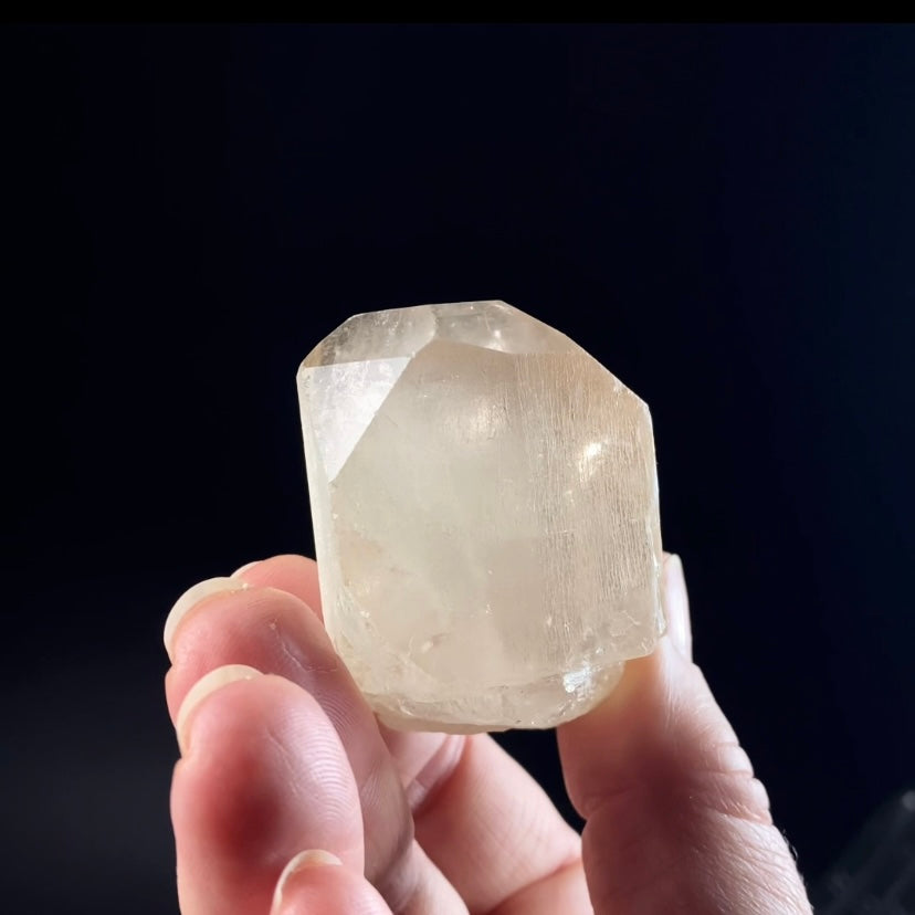 Extra Large Champagne Topaz Crystal with Complete Termination