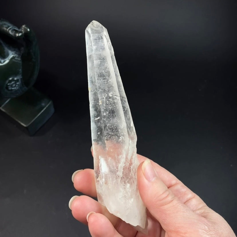 Tapered Tessin Habit Quartz Crystal, Minas Gerais, Brazil