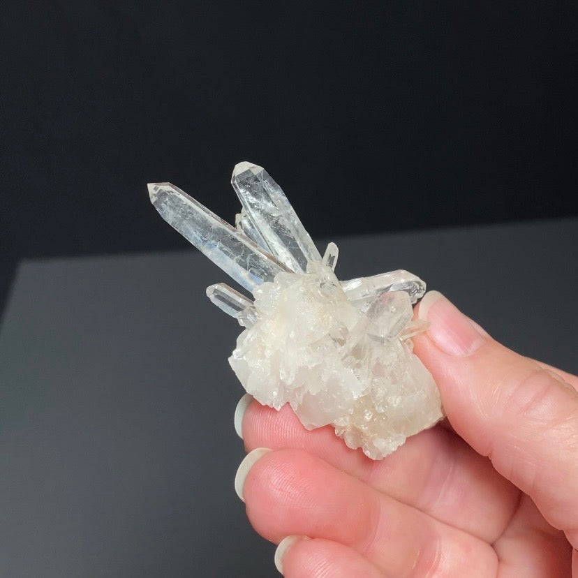 Clear Quartz Crystal Cluster from Minas Gerais, Brazil
