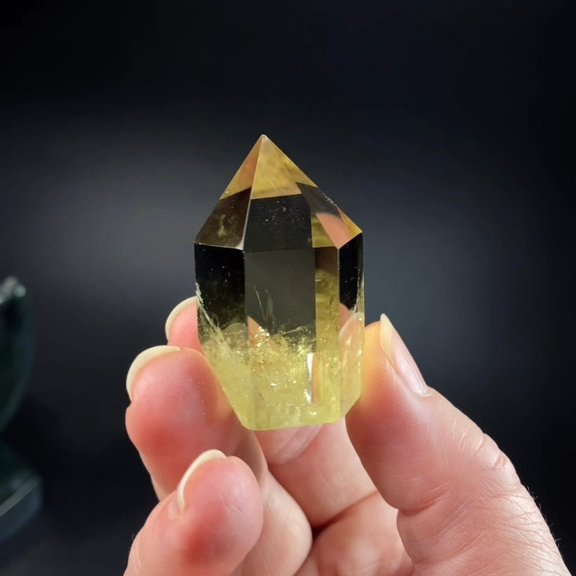 Polished Smoky Citrine Crystal