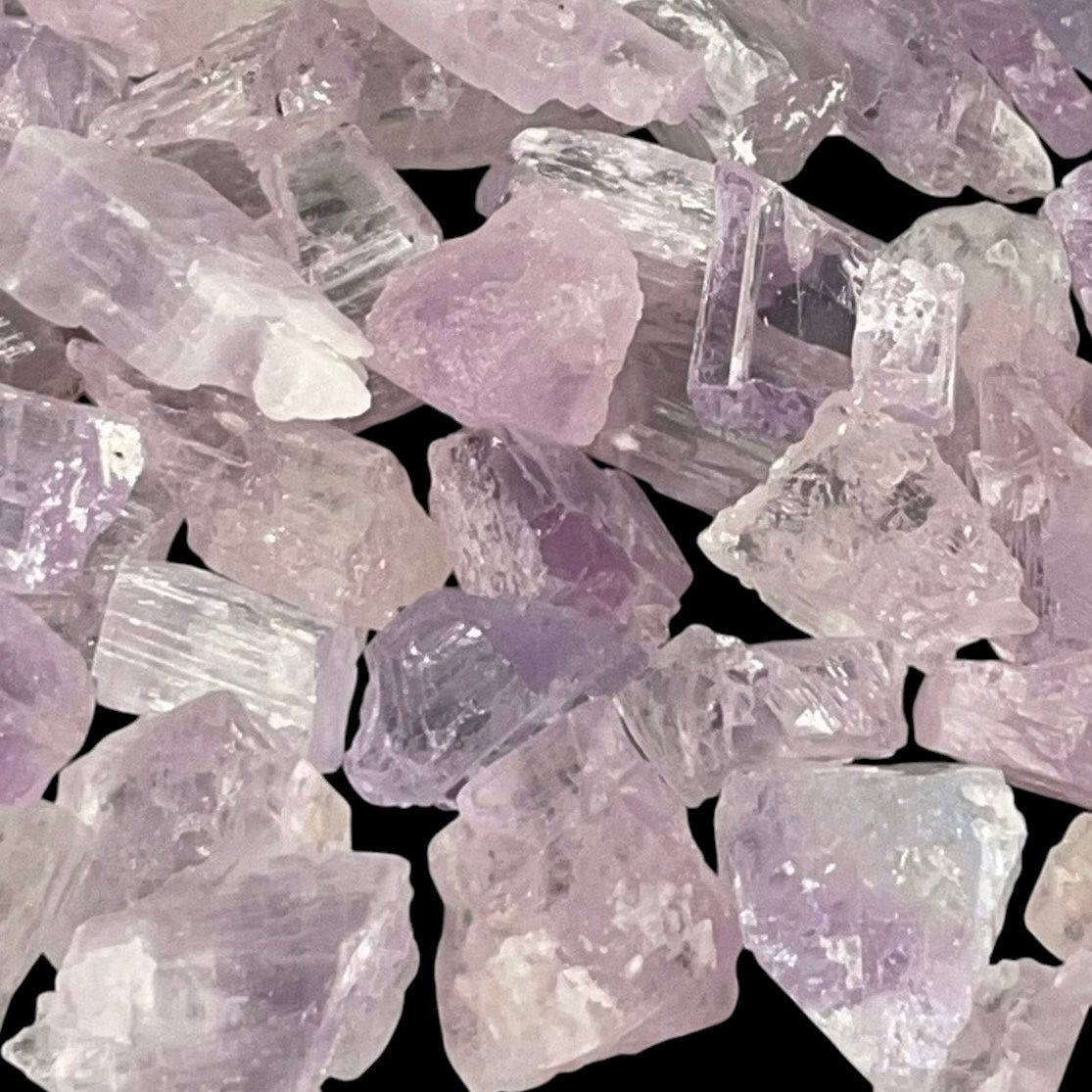 ONE Pink Lavender Spodumene var. Kunzite Crystal, 3 Sizes Available