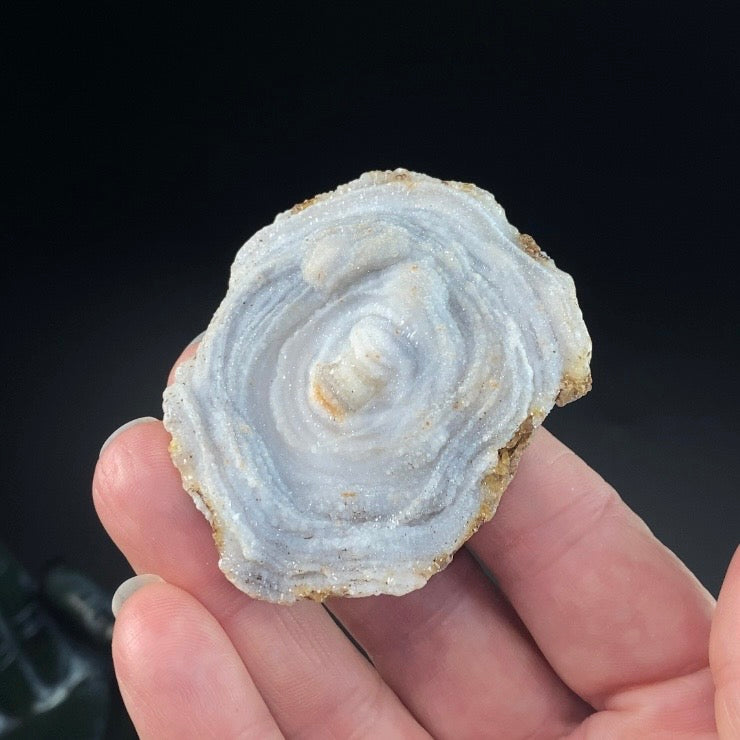 Druzy Chalcedony Concretion from Rio Grande do Sul, Brazil