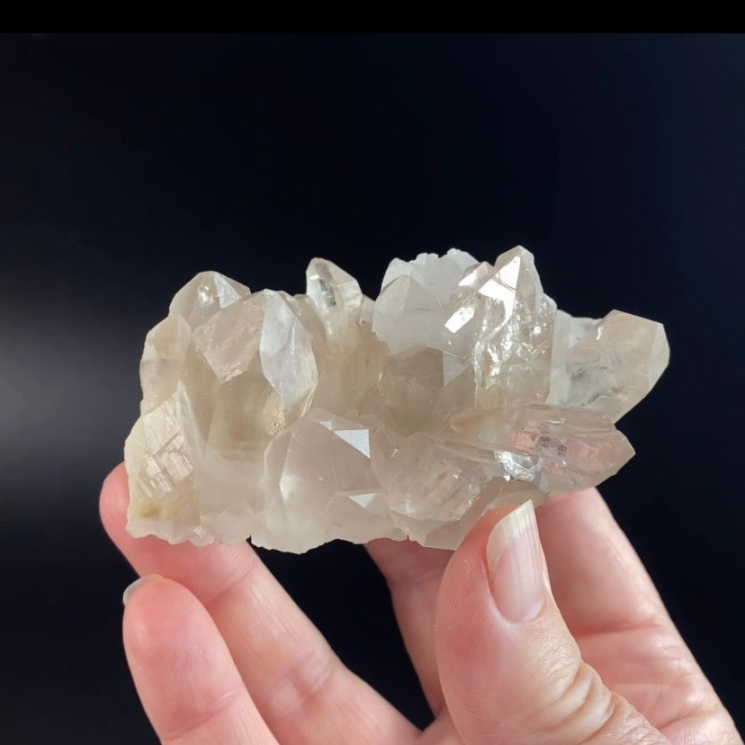 Himalayan Quartz Crystal Cluster - Himachal Pradesh, India