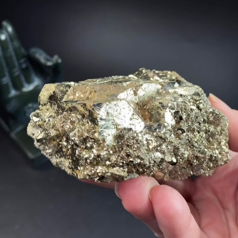 Pyrite Cluster from Trepça Mines, Kosovo