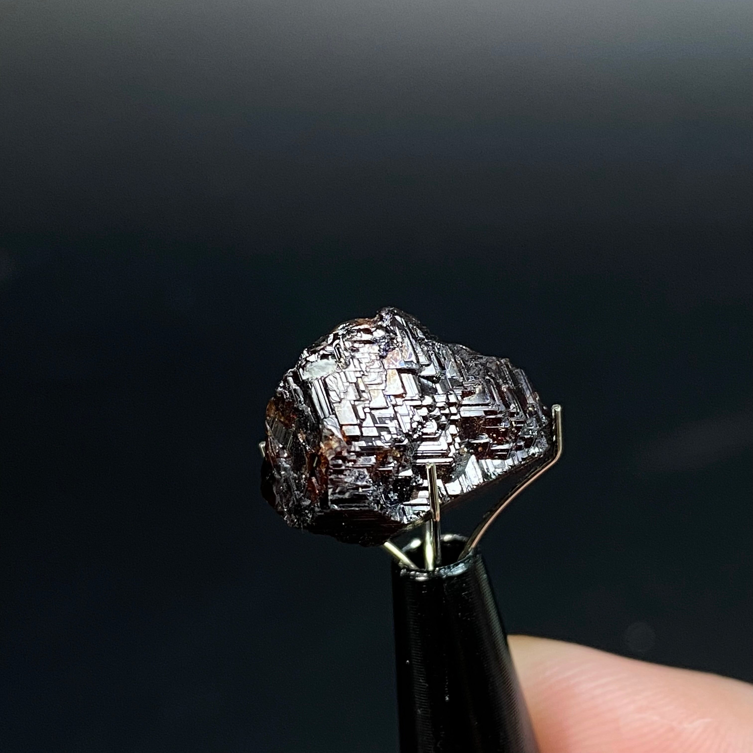 Etched Garnet Crystal from Shigar Valley, Pakistan