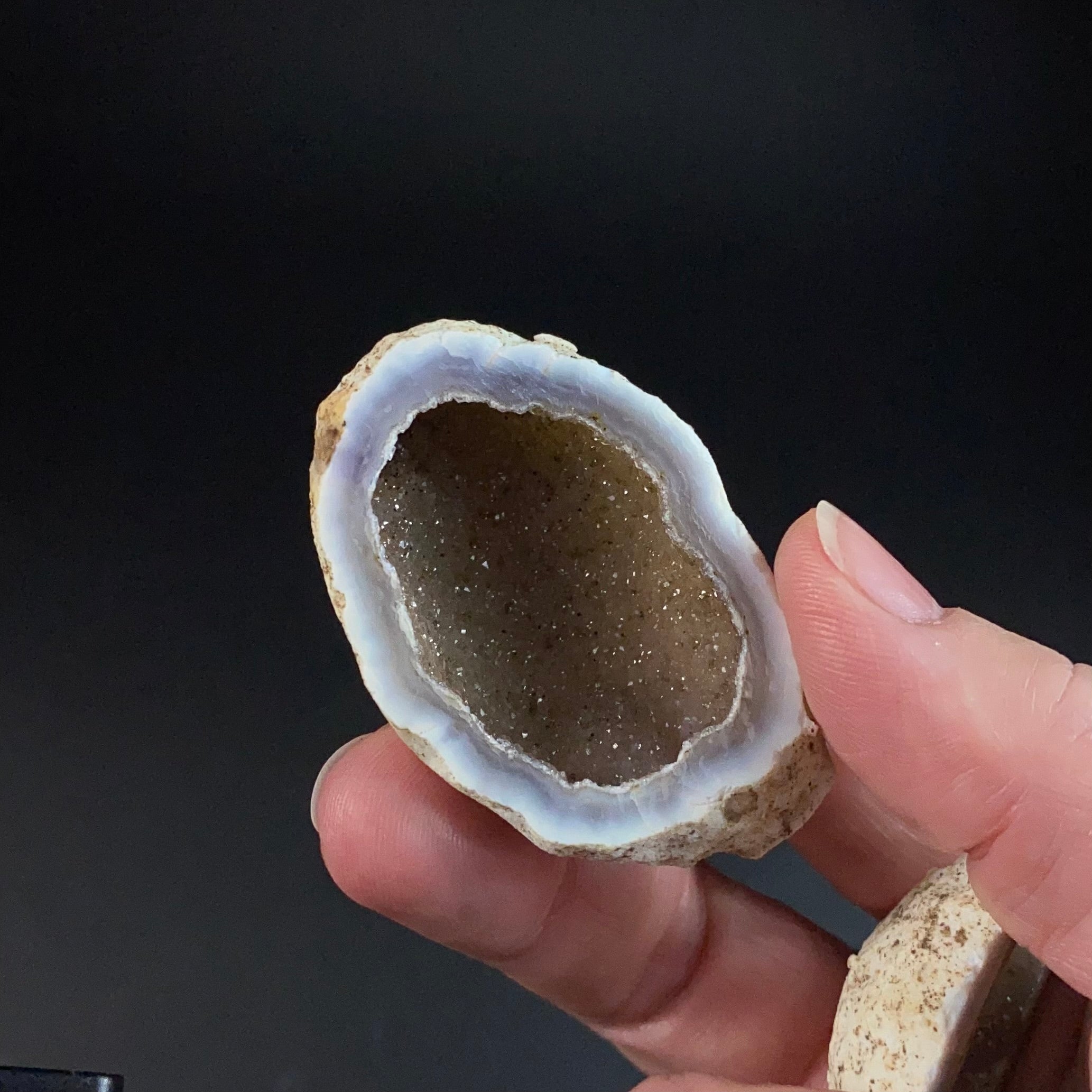 Complete Quartz and Agate Geode from Brazil