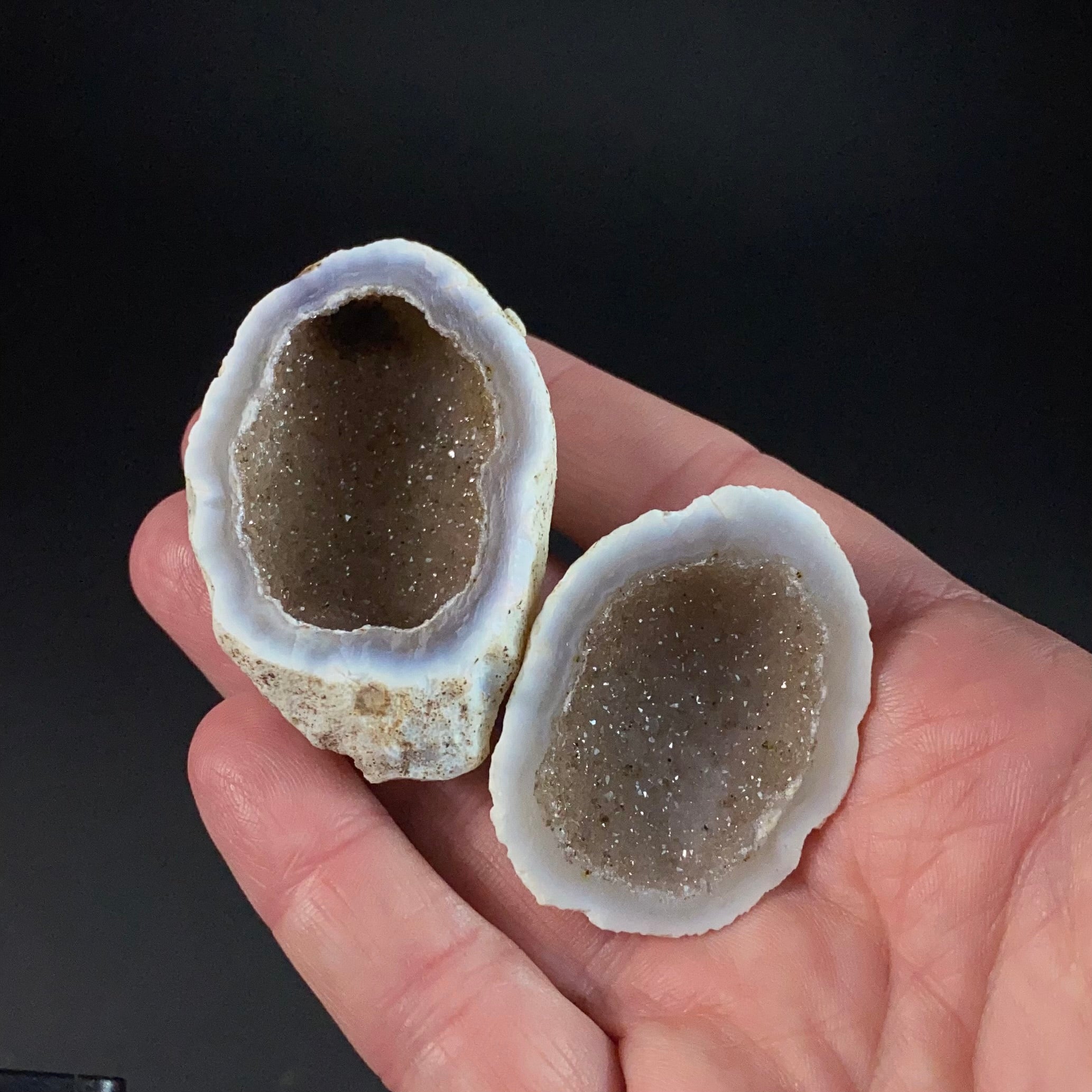 Complete Quartz and Agate Geode from Brazil