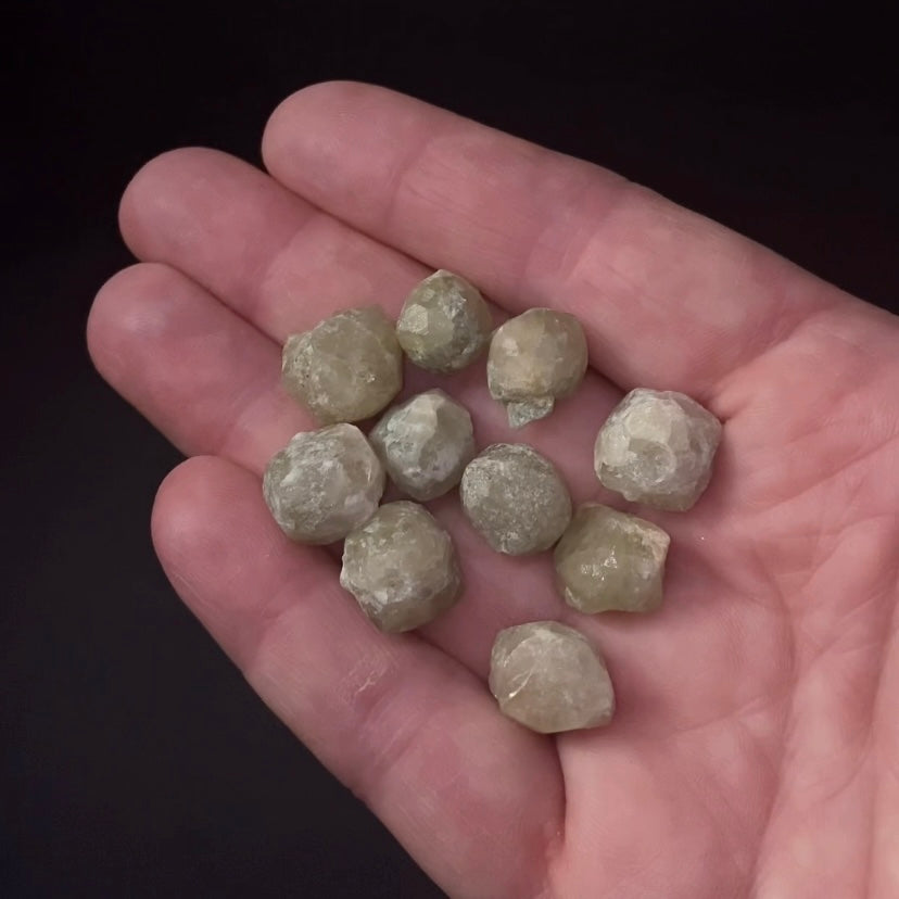 Yellow Green Grossular Garnet Crystal from Mohmand District, Pakistan