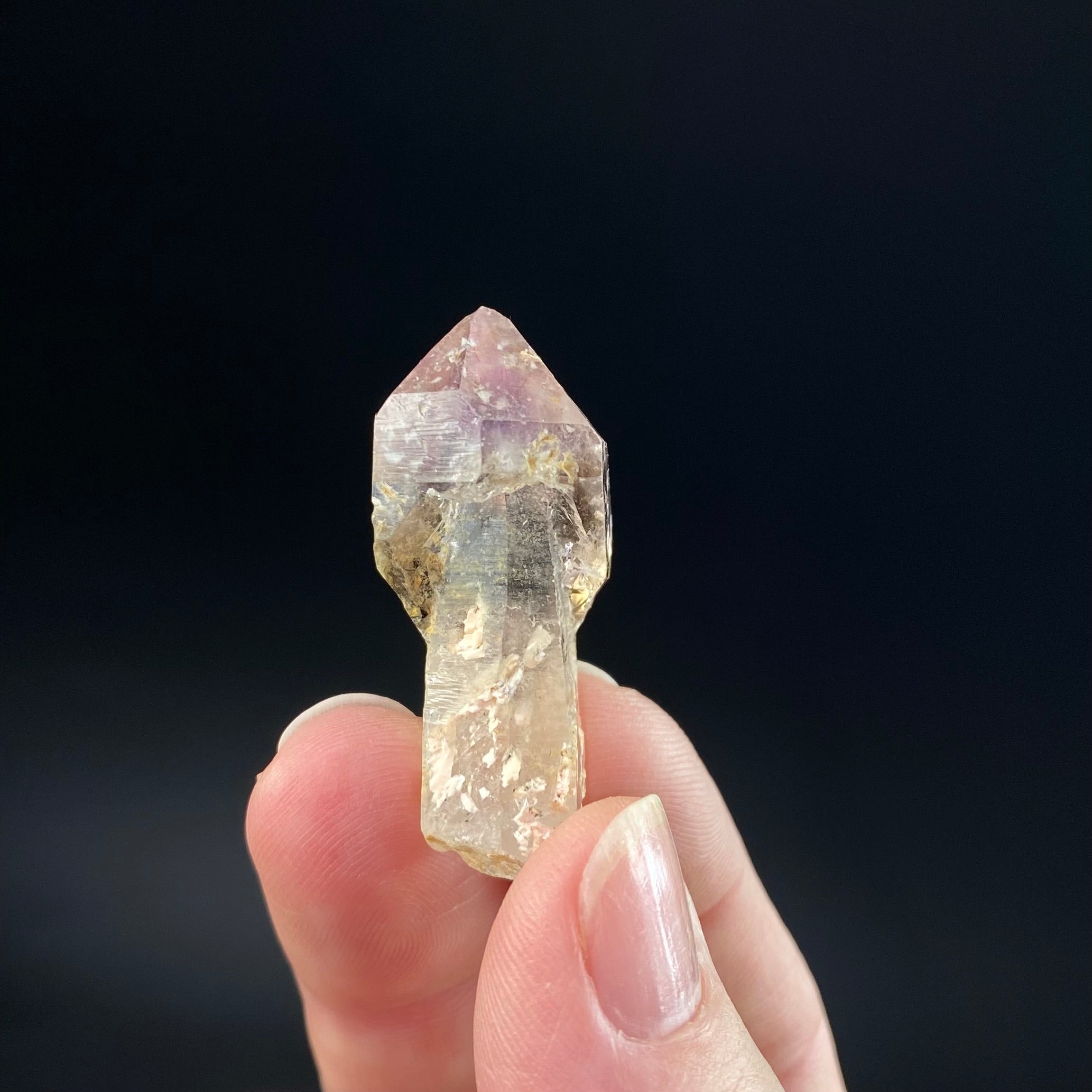Smoky Amethyst Scepter Crystal from Mexico