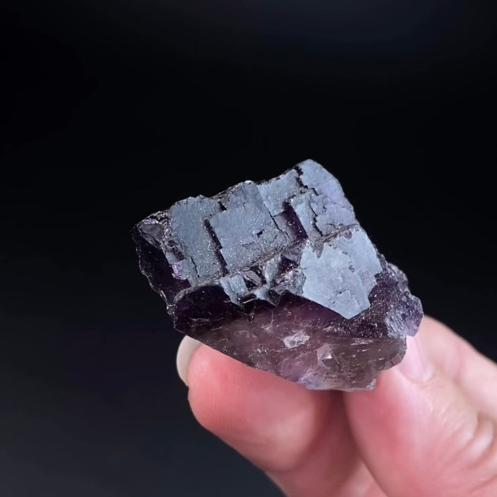 Deep Purple Fluorite Specimen