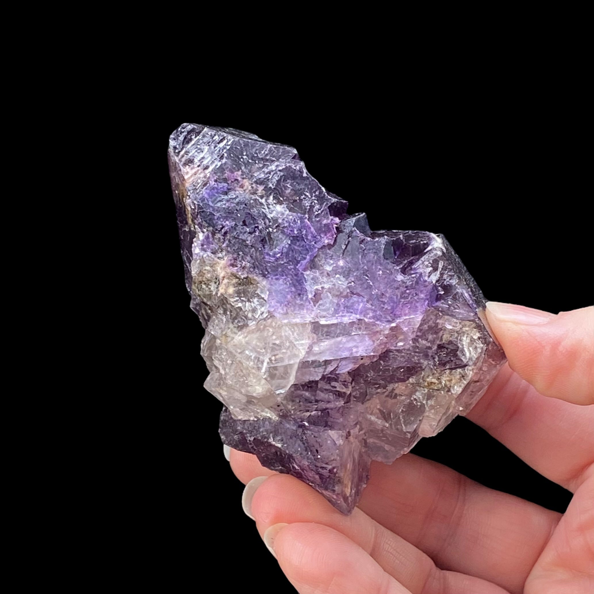 Purple Cubic Fluorite Specimen, Mexico