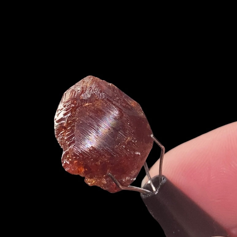 Natural Etched Garnet Crystal, Shigar Valley, Pakistan