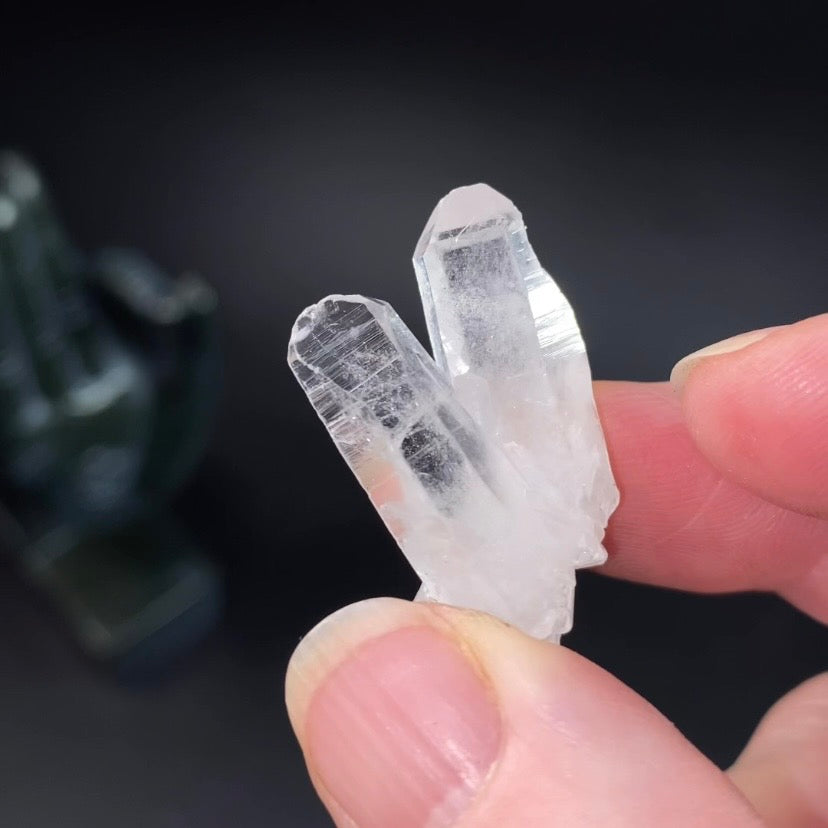 Mini Clear Quartz Crystal Cluster - Natural Crystals and Minerals