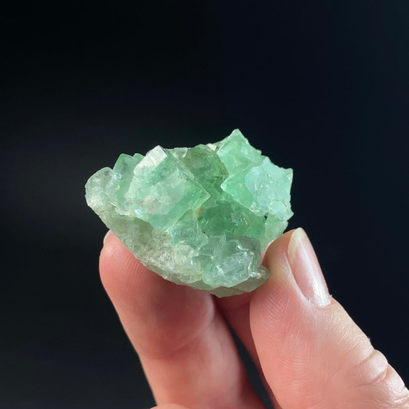 Green Cubic Fluorite Specimen, Okorusu Mine, Namibia