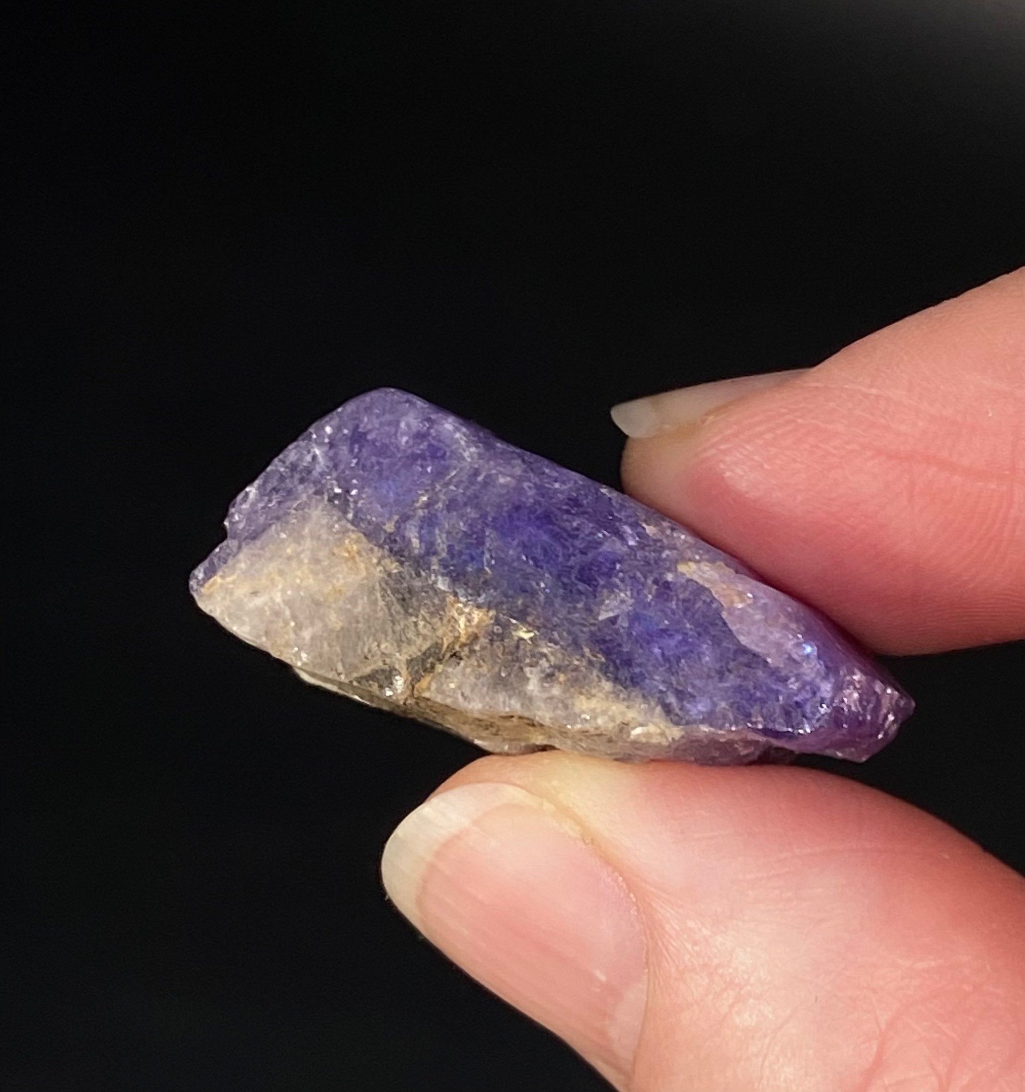 Terminated Purple Apatite Specimen from Afghanistan