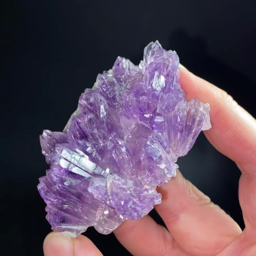 Purple Amethyst Crystal Flower from Ametista do Sul, Brazil