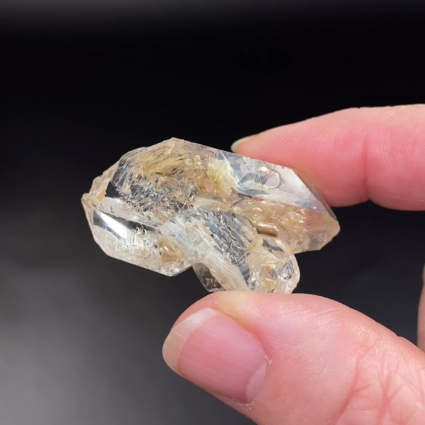 Double Terminated Fenster Window Quartz Crystal