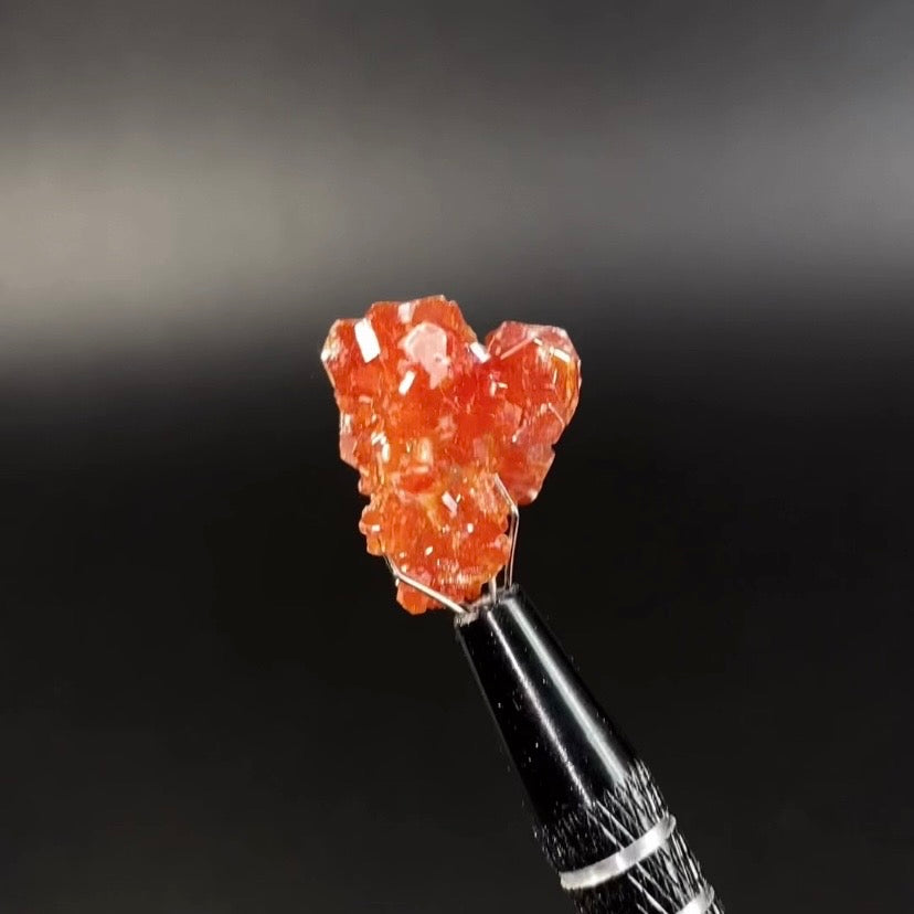 Gemmy Vanadinite Thumbnail Size Cluster
