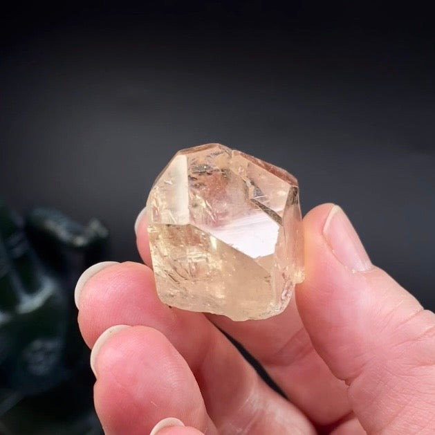 Champagne Topaz Crystal with Complete Termination