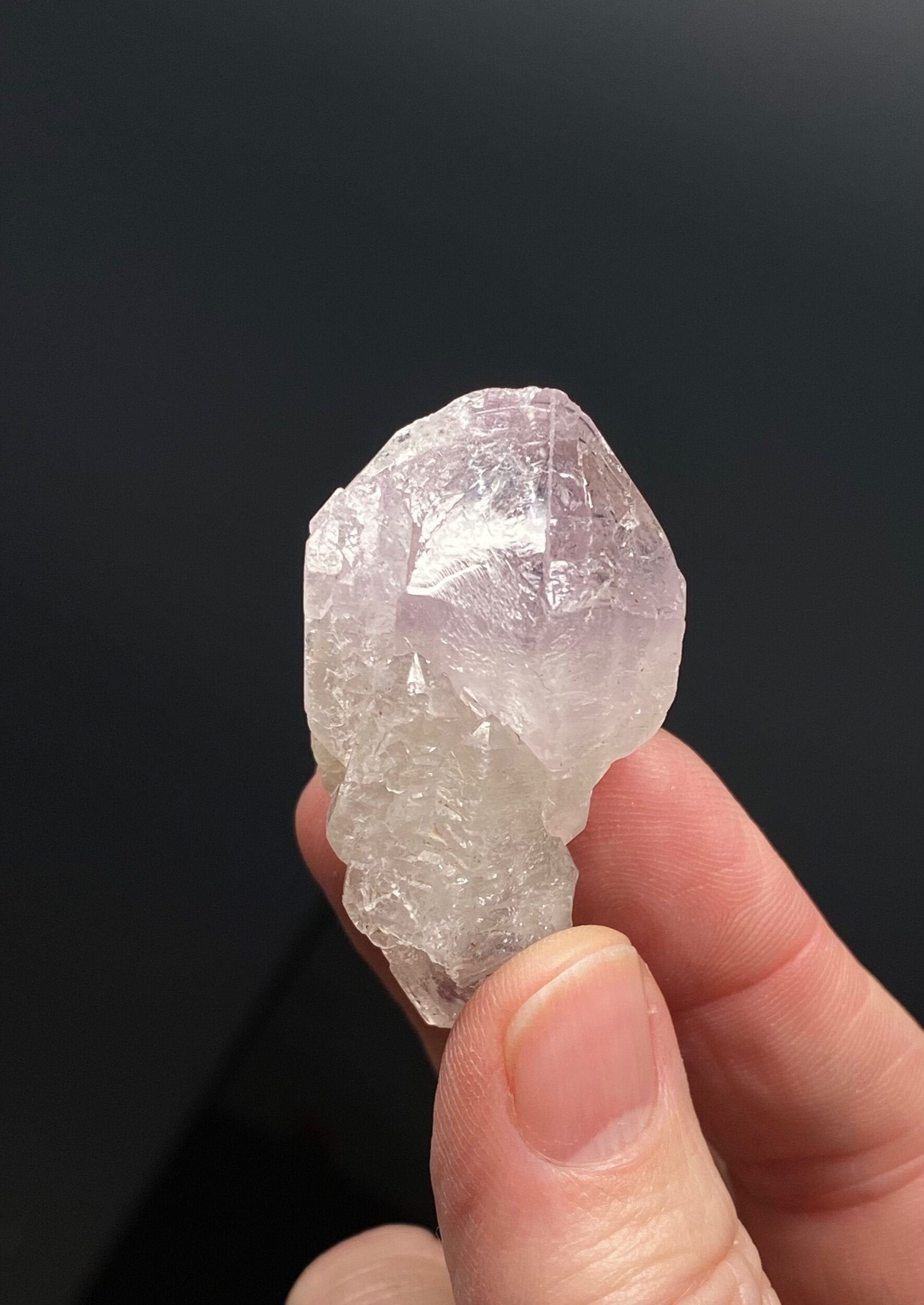 Purple Amethyst Quartz Crystal Cluster