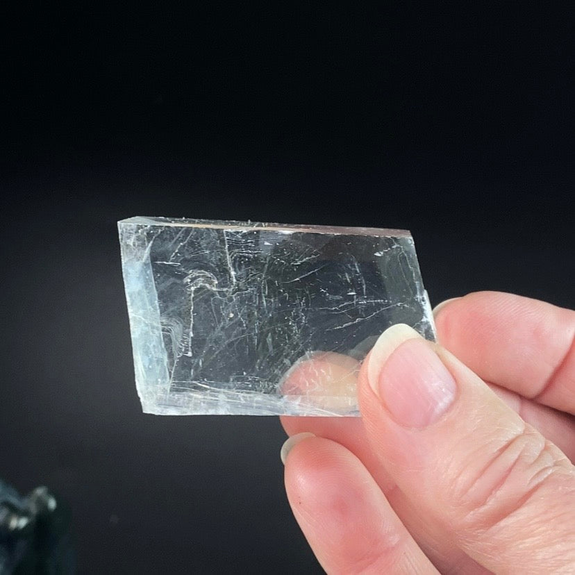 Rainbow Iceland Spar Optical Calcite Specimen from Brazil