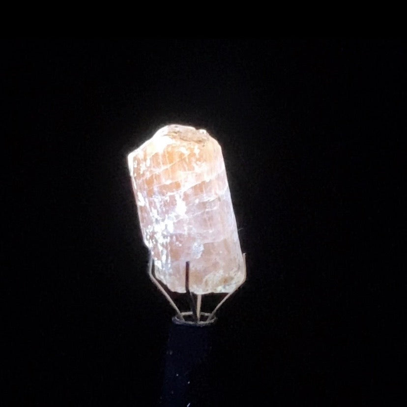 Natural Terminated Golden Yellow Scapolite Crystal from Badakhshan, Afghanistan