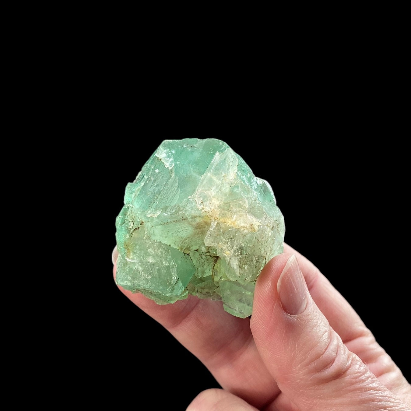 Green Fluorite Crystal from South Africa