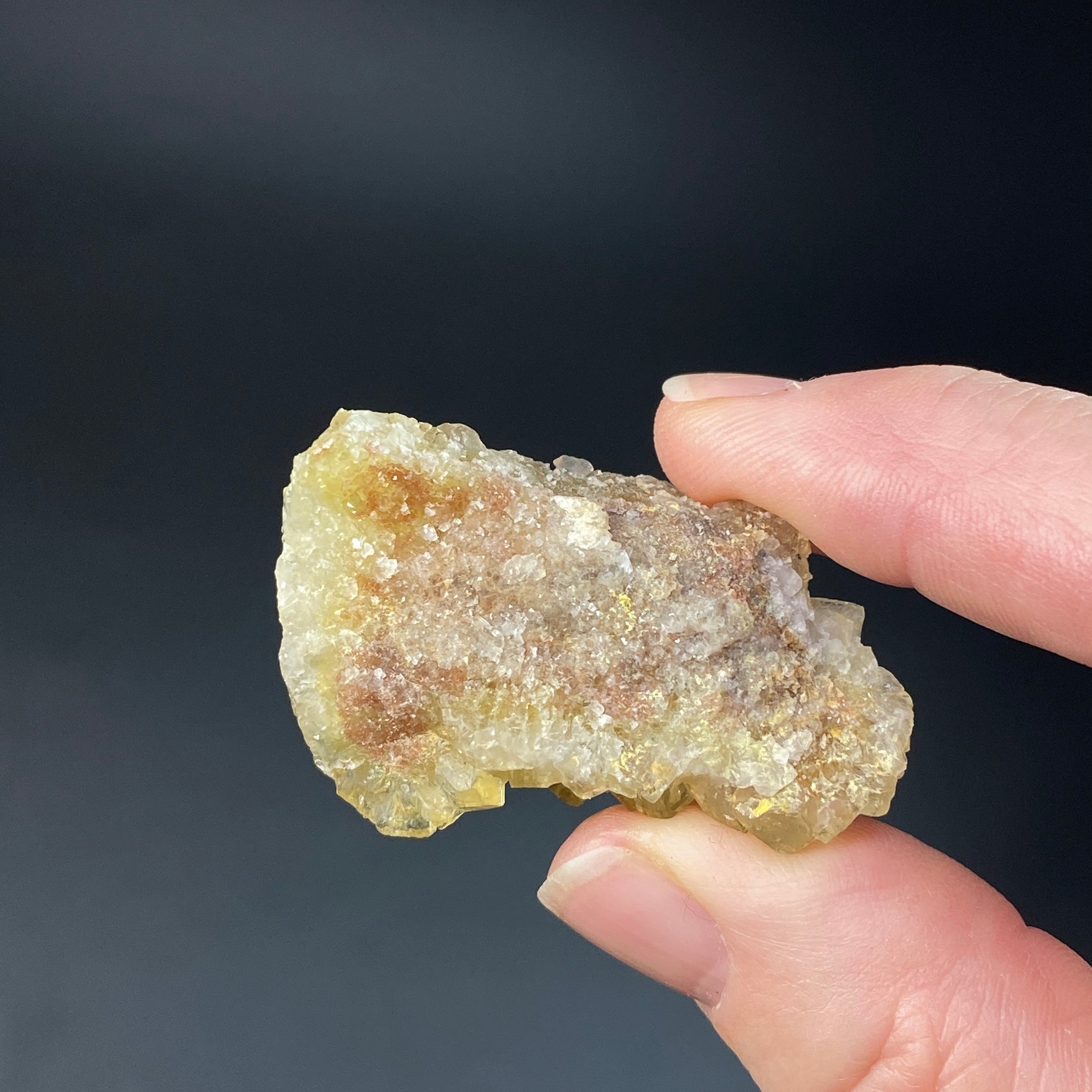 Yellow Moscona Fluorite Cluster