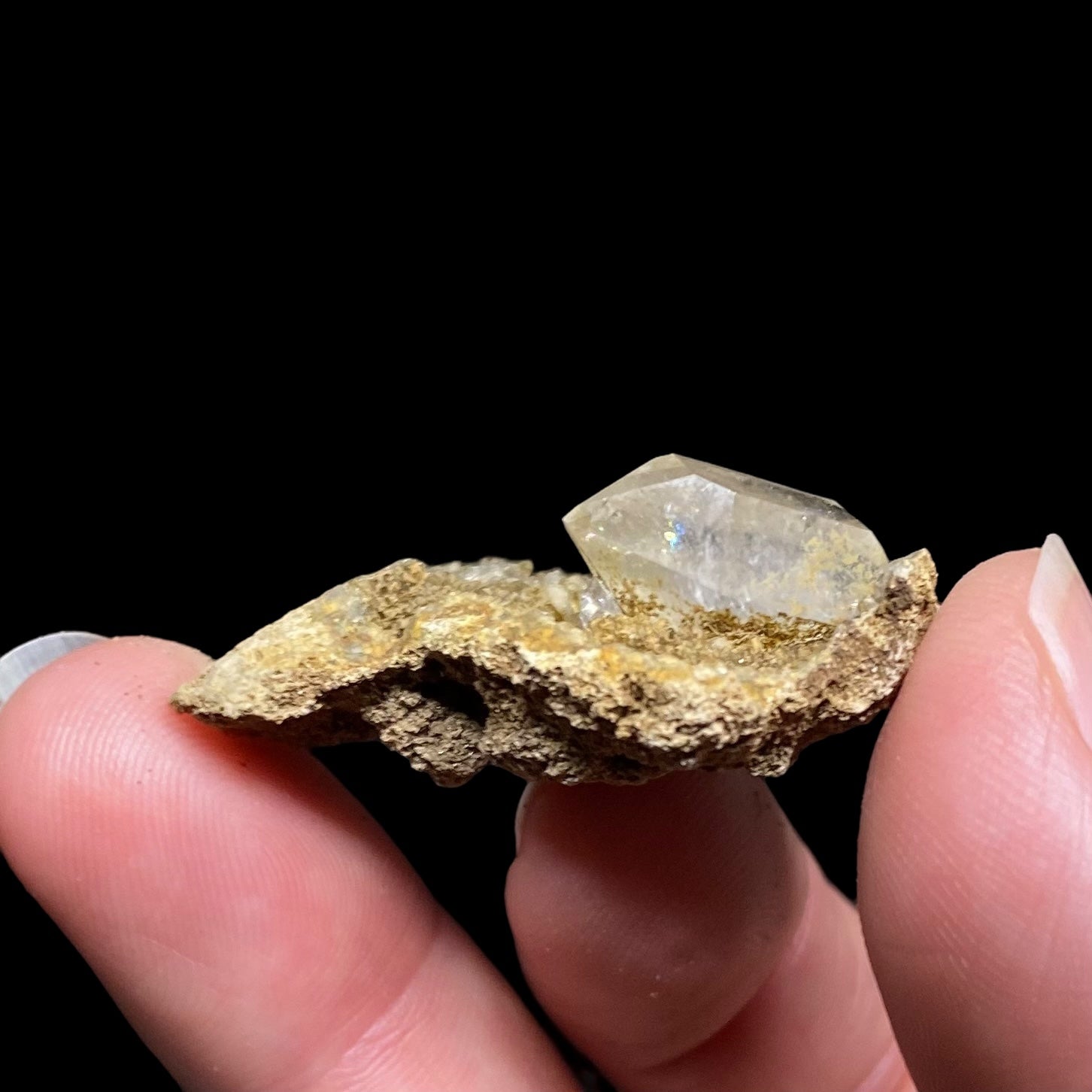 Herkimer Quartz Crystals on Matrix